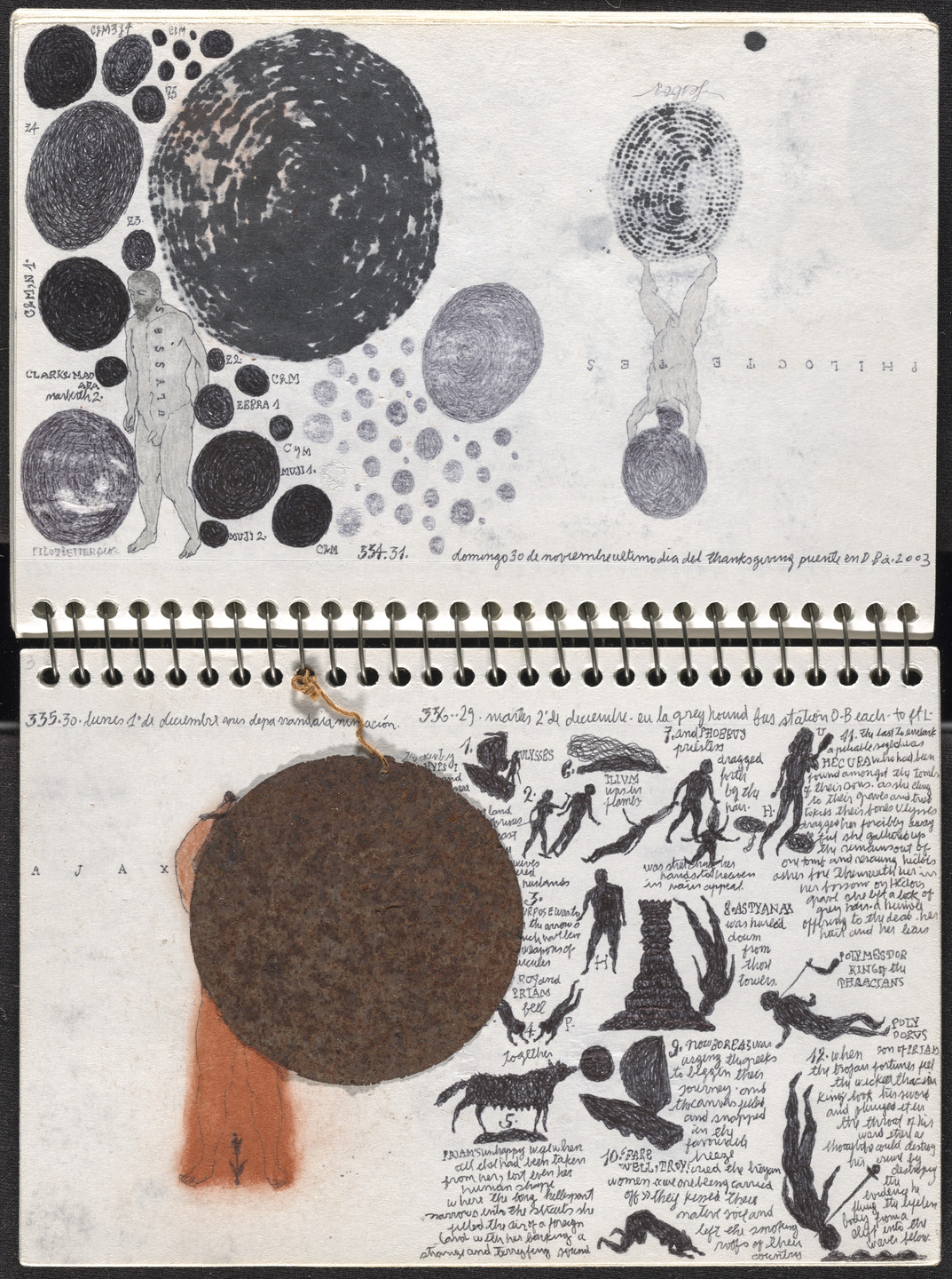José Antonio Suárez Londoño. Metamorphoses Ovid III (Metamorfosis Ovidio III). 2003