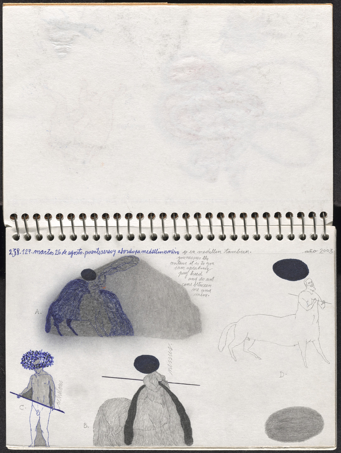 José Antonio Suárez Londoño. Metamorphoses Ovid III (Metamorfosis Ovidio III). 2003