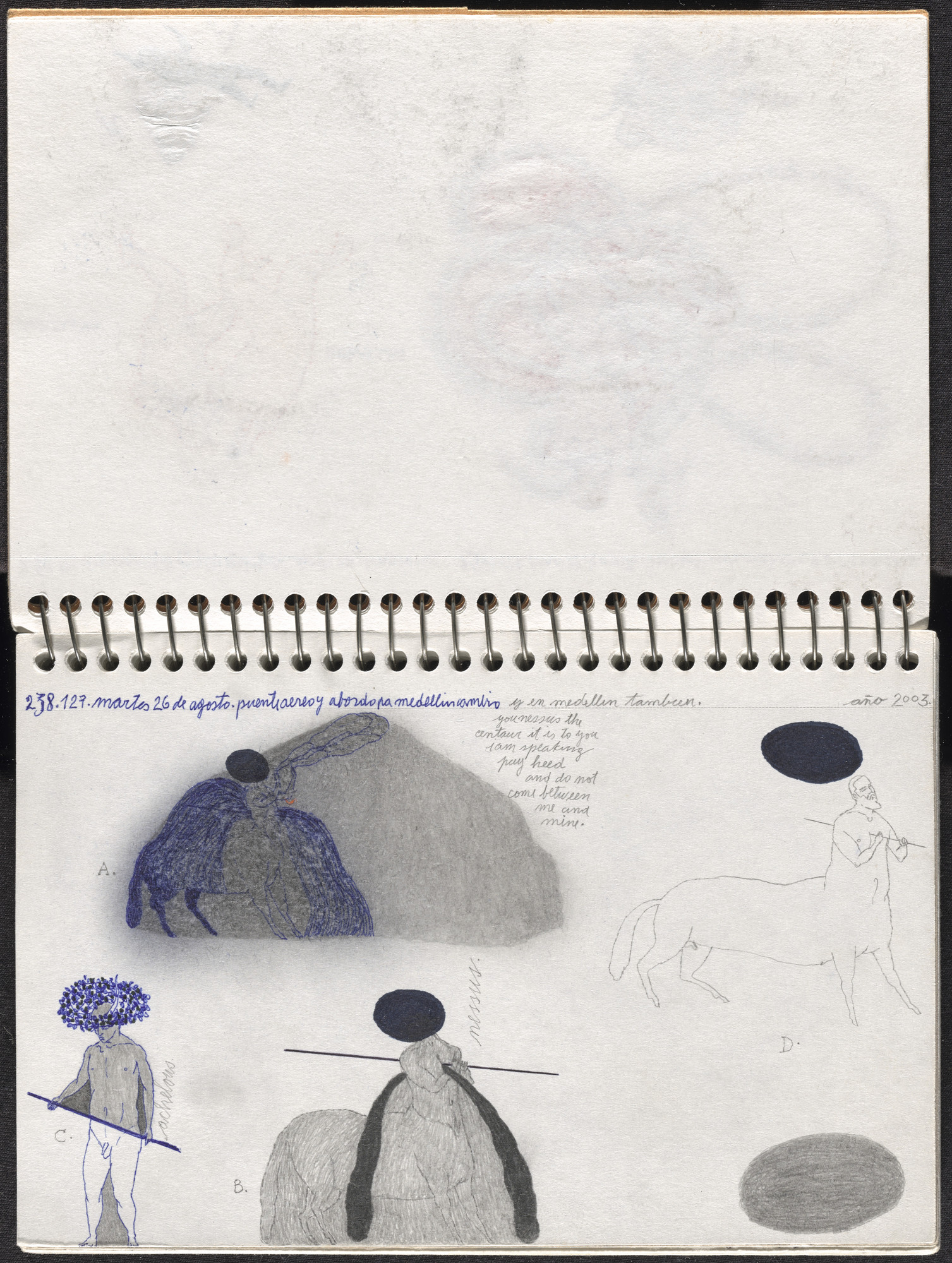 José Antonio Suárez Londoño. Metamorphoses Ovid III (Metamorfosis Ovidio III). 2003