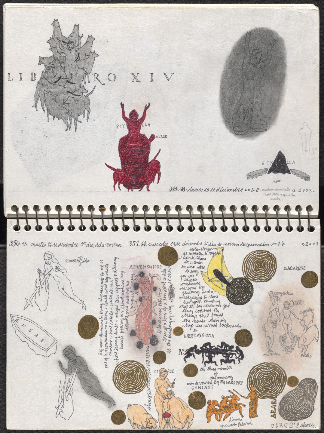 José Antonio Suárez Londoño. Metamorphoses Ovid III (Metamorfosis Ovidio III). 2003