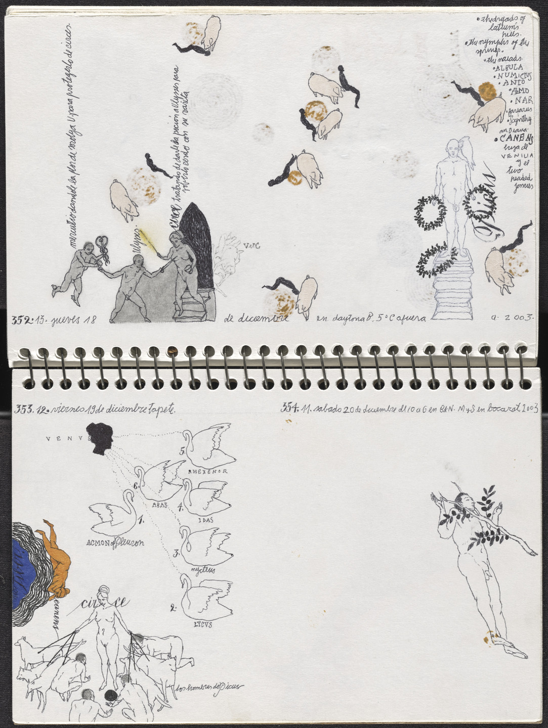 José Antonio Suárez Londoño. Metamorphoses Ovid III (Metamorfosis Ovidio III). 2003