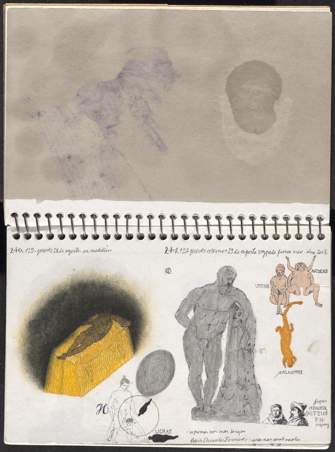 José Antonio Suárez Londoño. Metamorphoses Ovid III (Metamorfosis Ovidio III). 2003