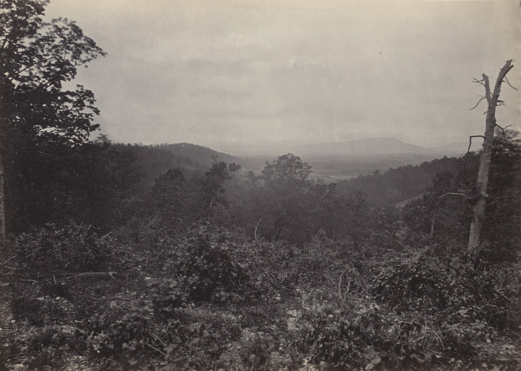 Mission Ridge, Scene of Sherman's Attack from the album Photographic Views of Sherman's Campaign