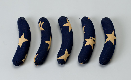 Robert Watts. Five Flag Bunting Hot Dogs. c. 1962