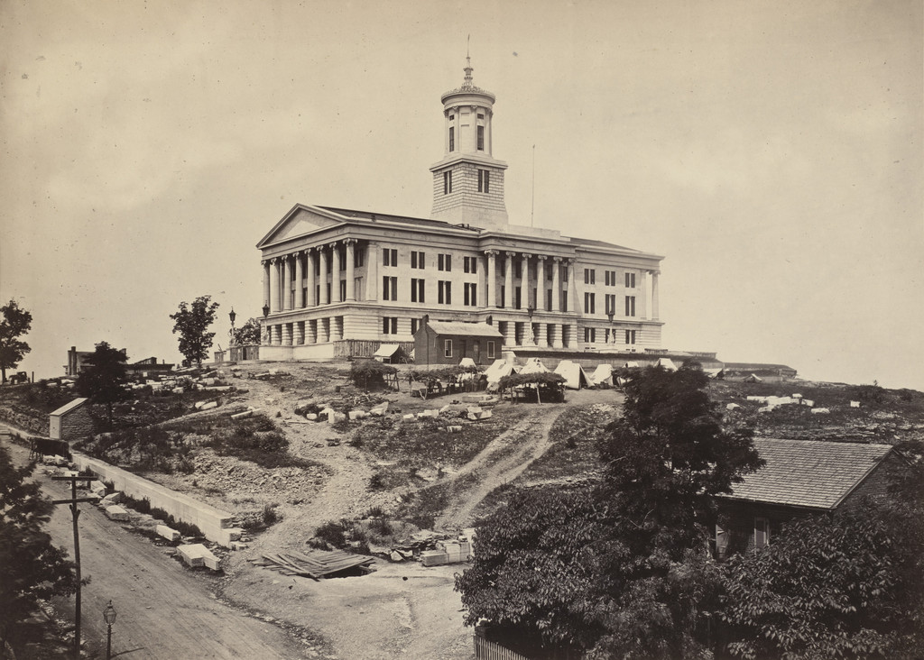 The "Capitol," Nashville, Tennessee from the album Photographic Views of Sherman's Campaign