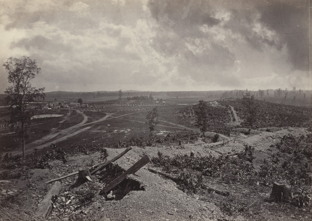 Resaca, from the Rebel Works from the album Photographic Views of Sherman's Campaign
