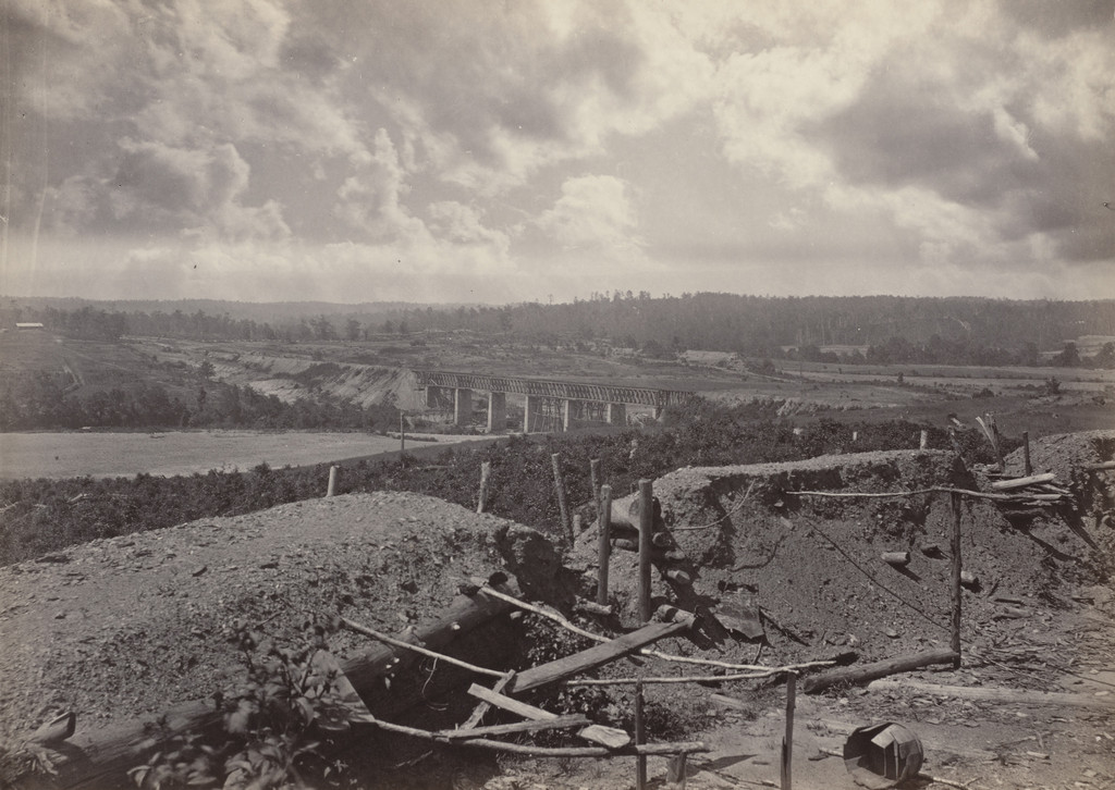 South Bank of the Chattahoochie from the album Photographic Views of Sherman's Campaign