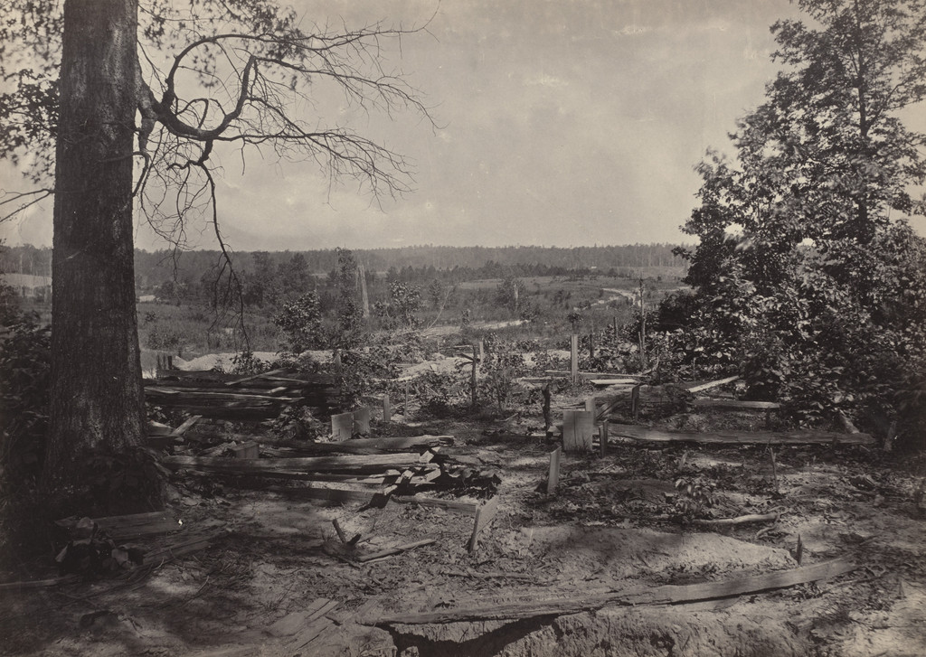 The Battlefield of Peach Tree Creek from the album Photographic Views of Sherman's Campaign