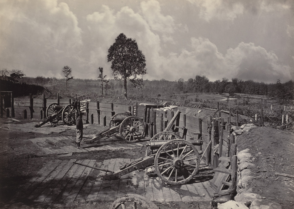 Rebel Works in front of Atlanta, No. 2 from the album Photographic Views of Sherman's Campaign
