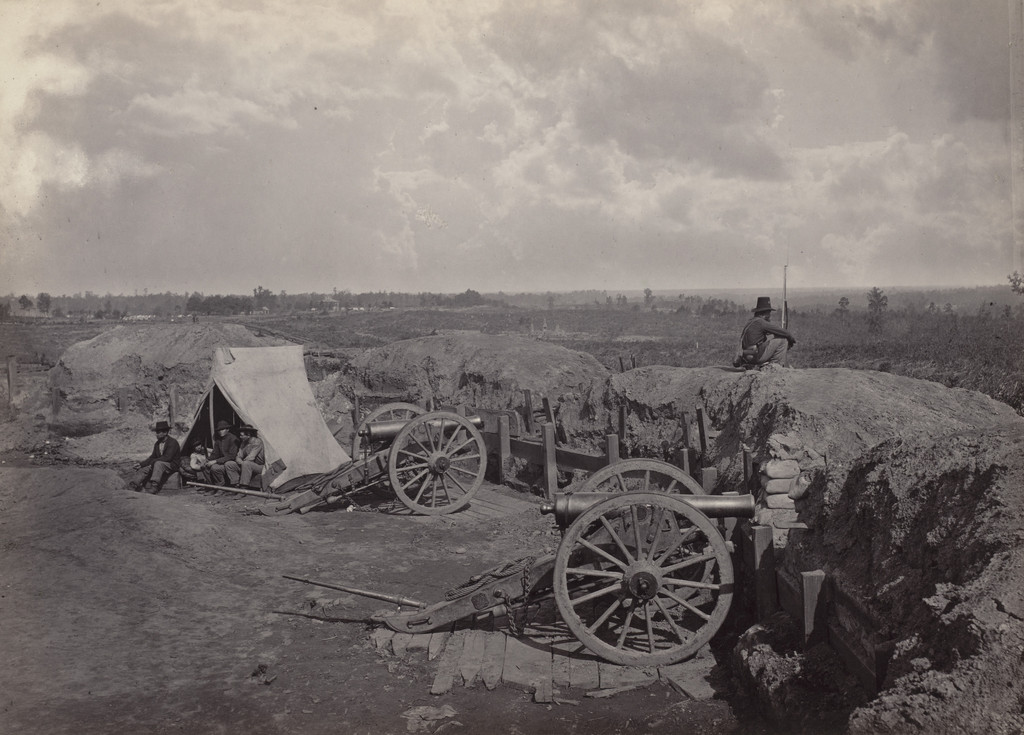 Rebel Works in front of Atlanta, No. 4 from the album Photographic Views of Sherman's Campaign