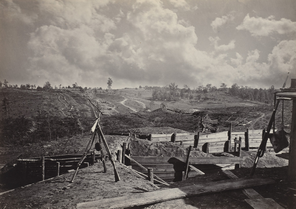 Rebel Works in front of Atlanta, No. 5 from the album Photographic Views of Sherman's Campaign