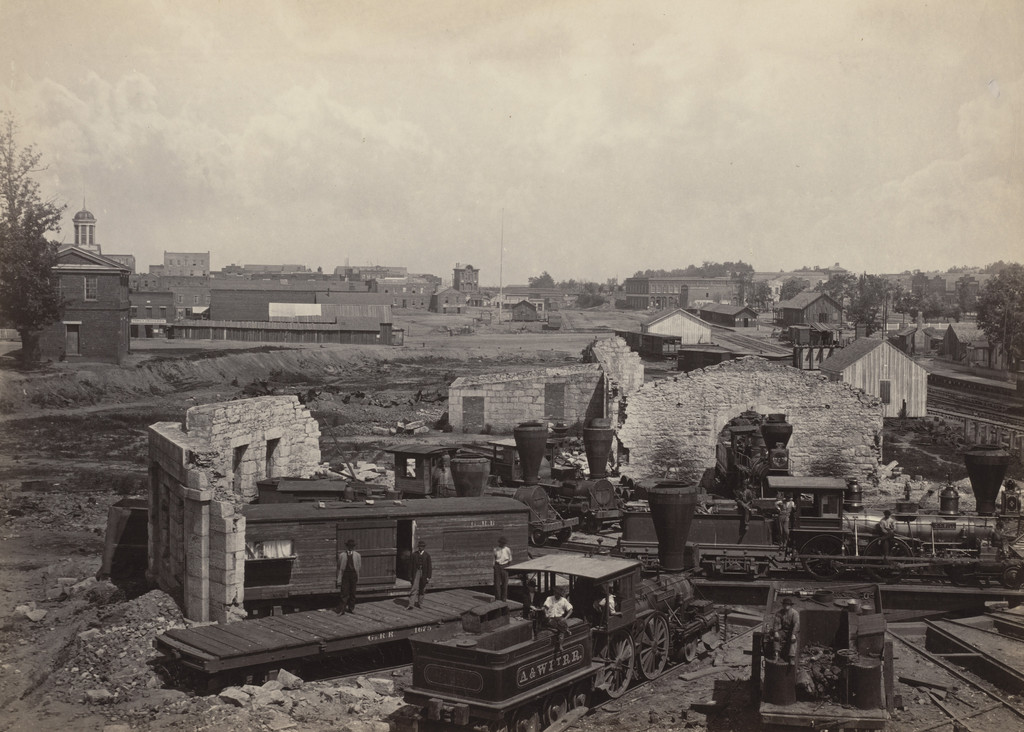 View of Atlanta, Georgia, No. 1 from the album Photographic Views of Sherman's Campaign