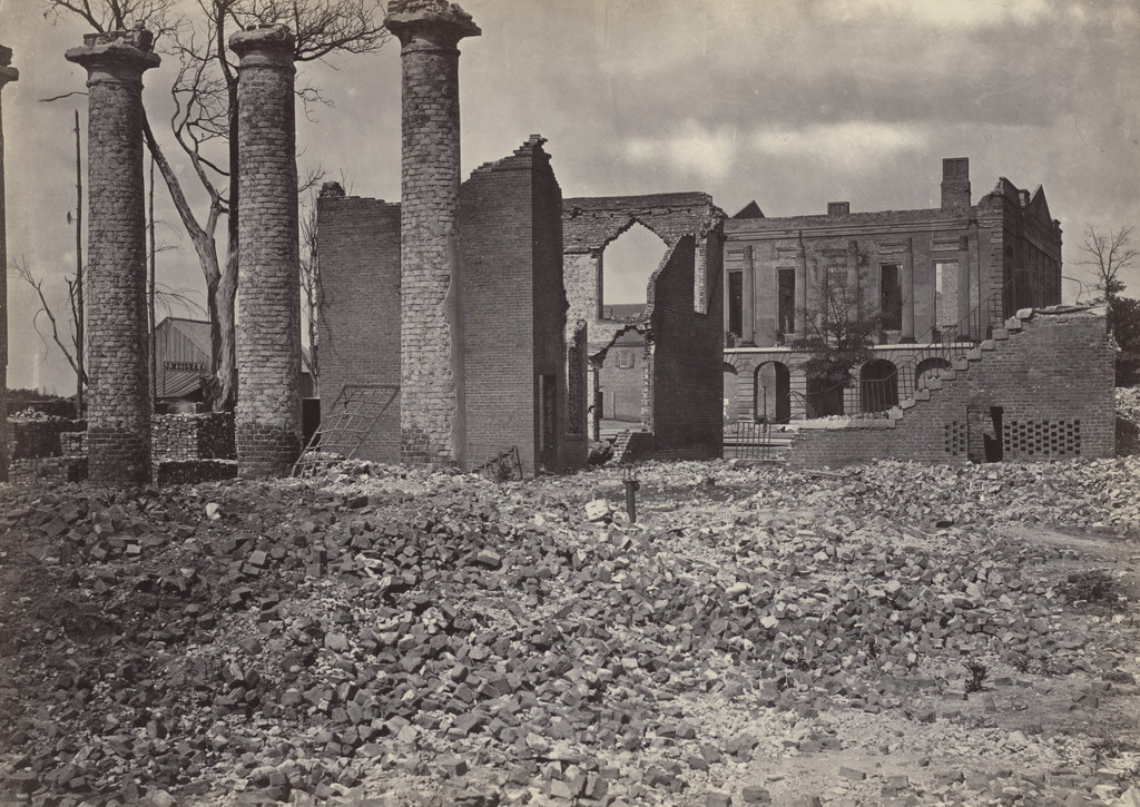 Ruins in Columbia, South Carolina from the album Photographic Views of Sherman's Campaign