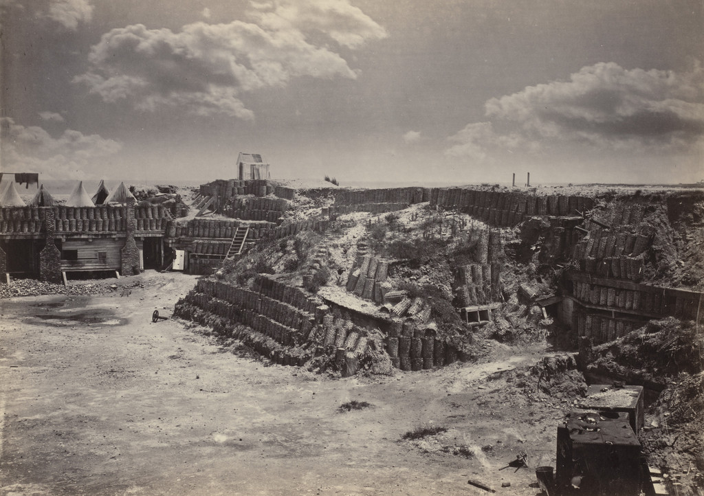 Interior View of Fort Sumter from the album Photographic Views of Sherman's Campaign