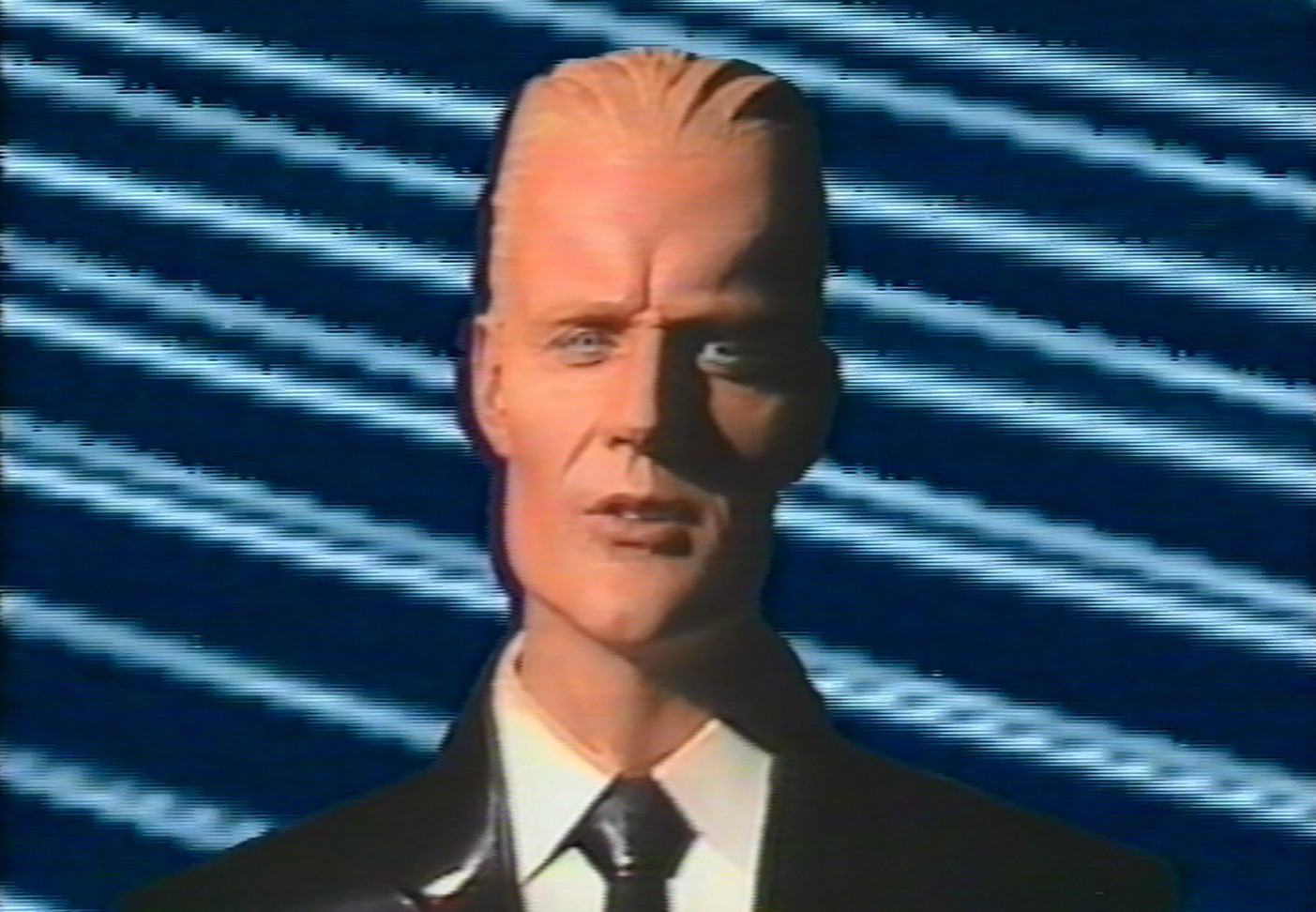 Rocky Morton, Annabel Jankel, George Stone, Matt Frewer. The Max Headroom Show: series 1, episode 10. 1985