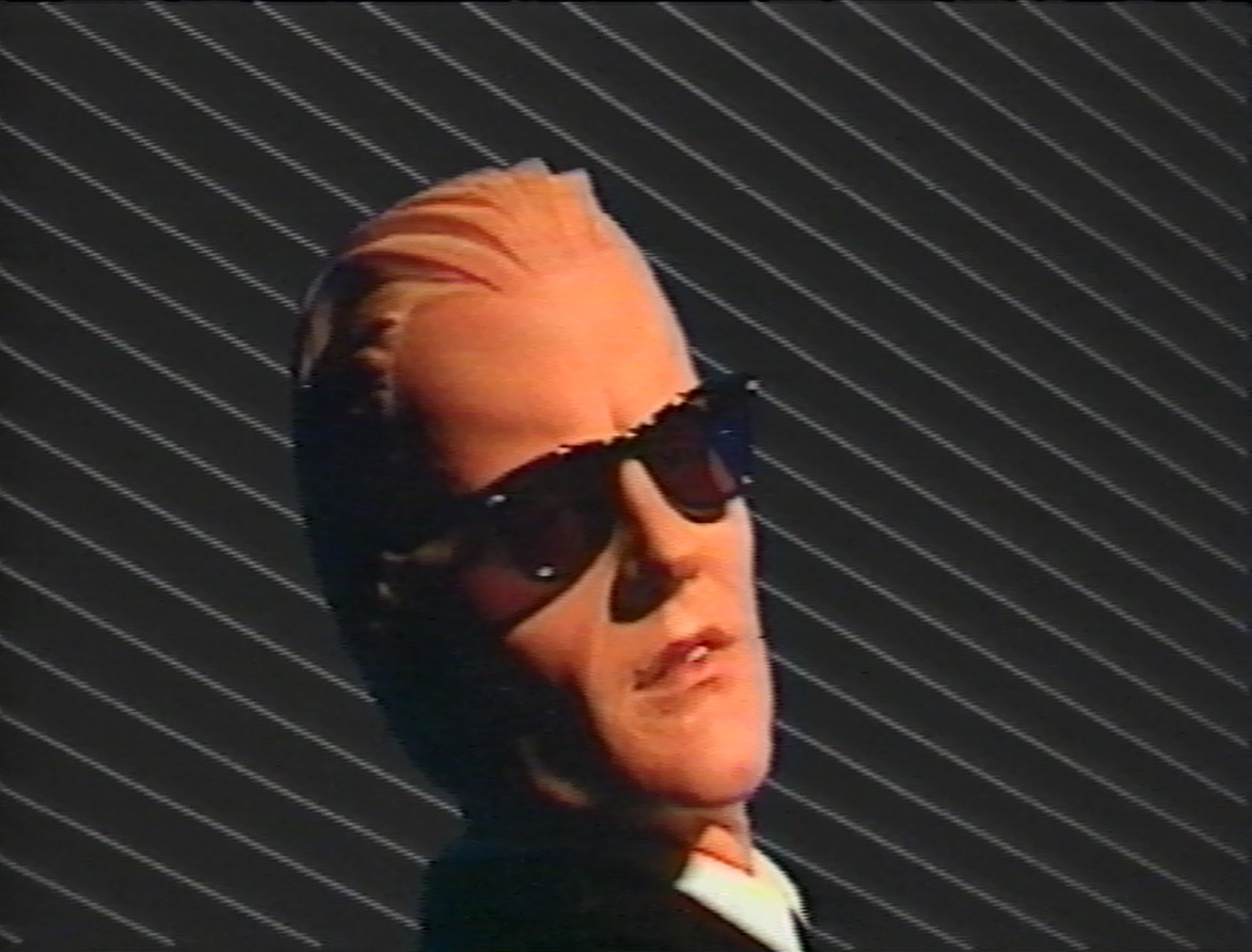 Rocky Morton, Annabel Jankel, George Stone, Matt Frewer. The Max Headroom Show: series 1, episode 11. 1985