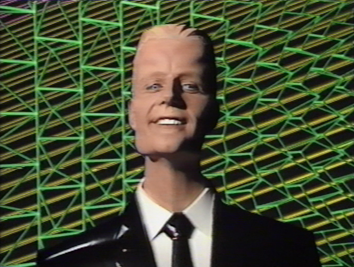 Rocky Morton, Annabel Jankel, George Stone, Matt Frewer. The Max Headroom Show: series 1, episode 6. 1985