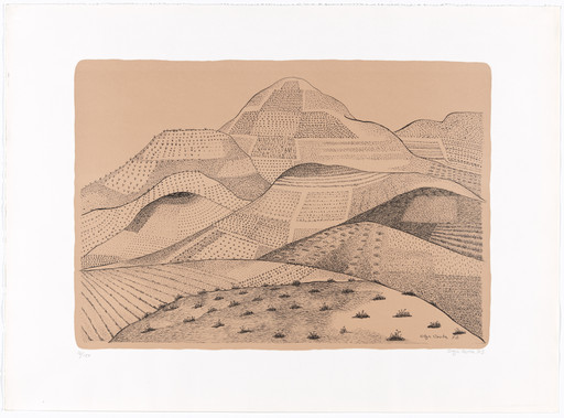 Hills with Magueyes (Cerros con magueyes) from AGPA 73: Pan American Graphic Arts (AGPA 73: Artes gráficas panamericanas)