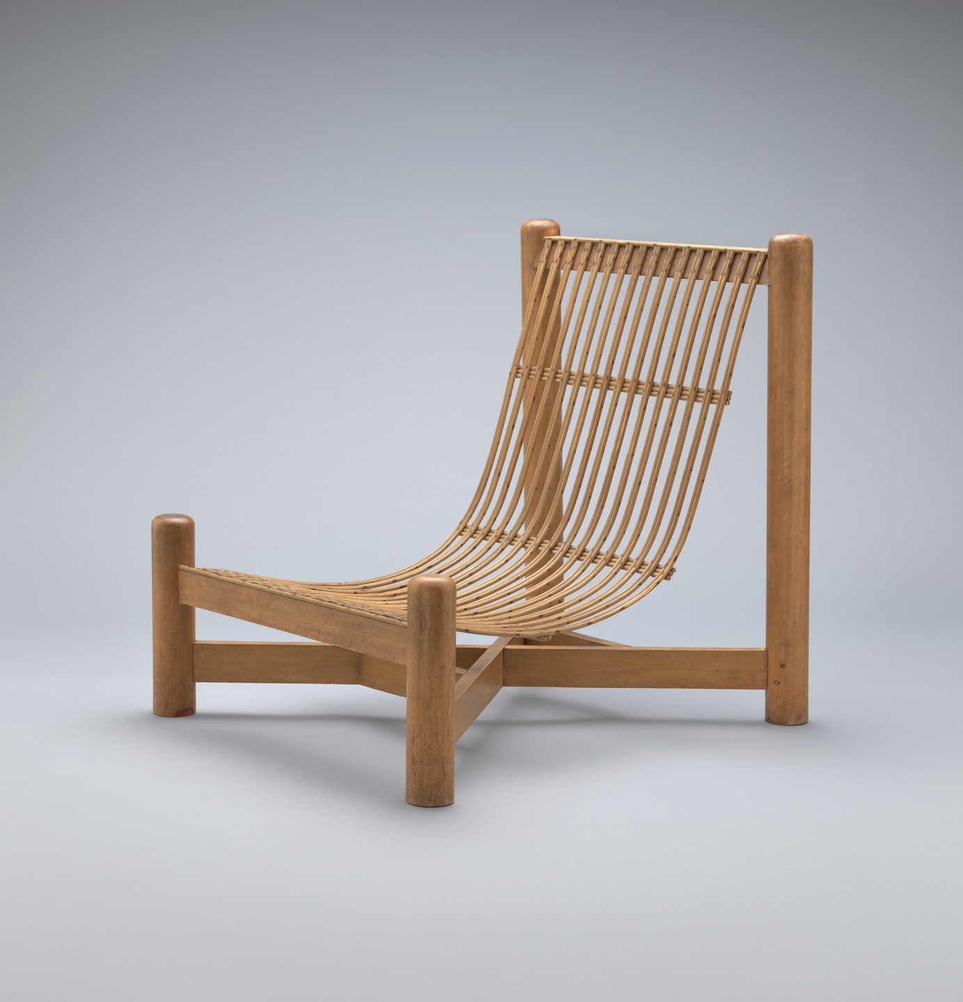 Charlotte Perriand. Low chair. designed 1940; manufactured 1946
