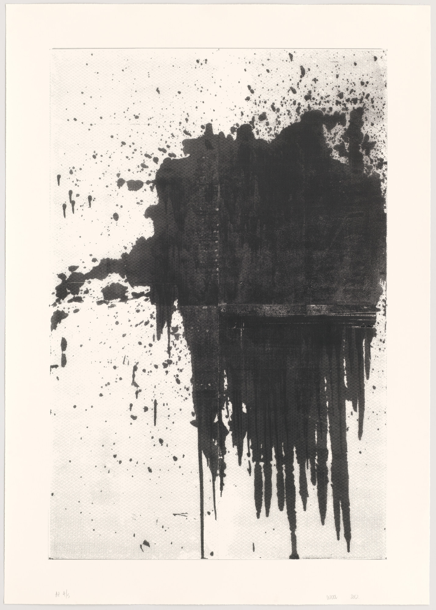 Christopher Wool. Untitled (Sonic Youth)