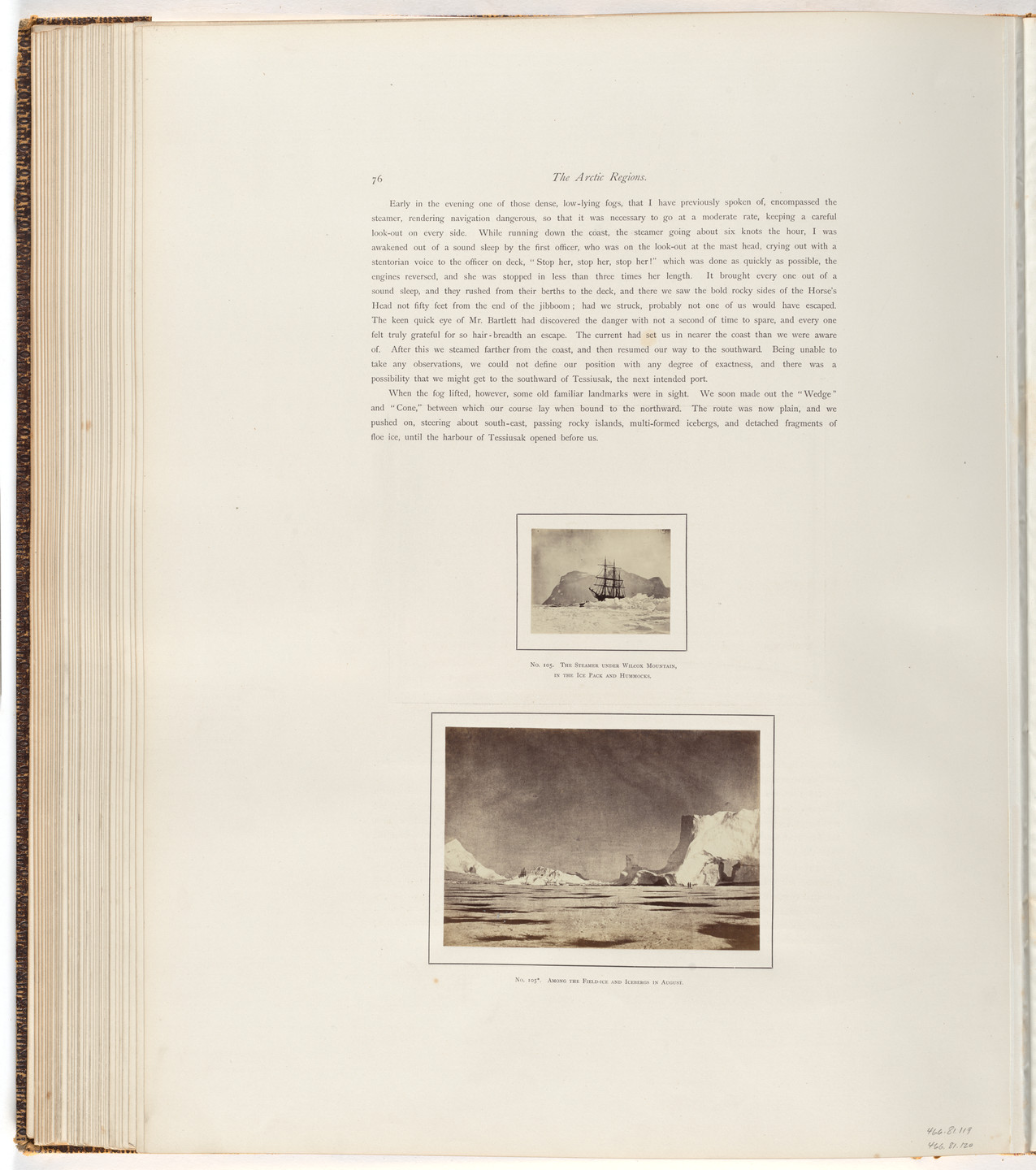 George P. Critcherson, John L. Dunmore, William Bradford. The Arctic Regions. 1869