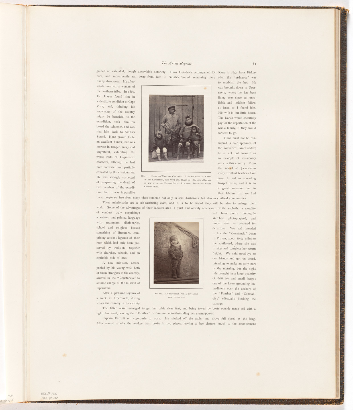 George P. Critcherson, John L. Dunmore, William Bradford. The Arctic Regions. 1869