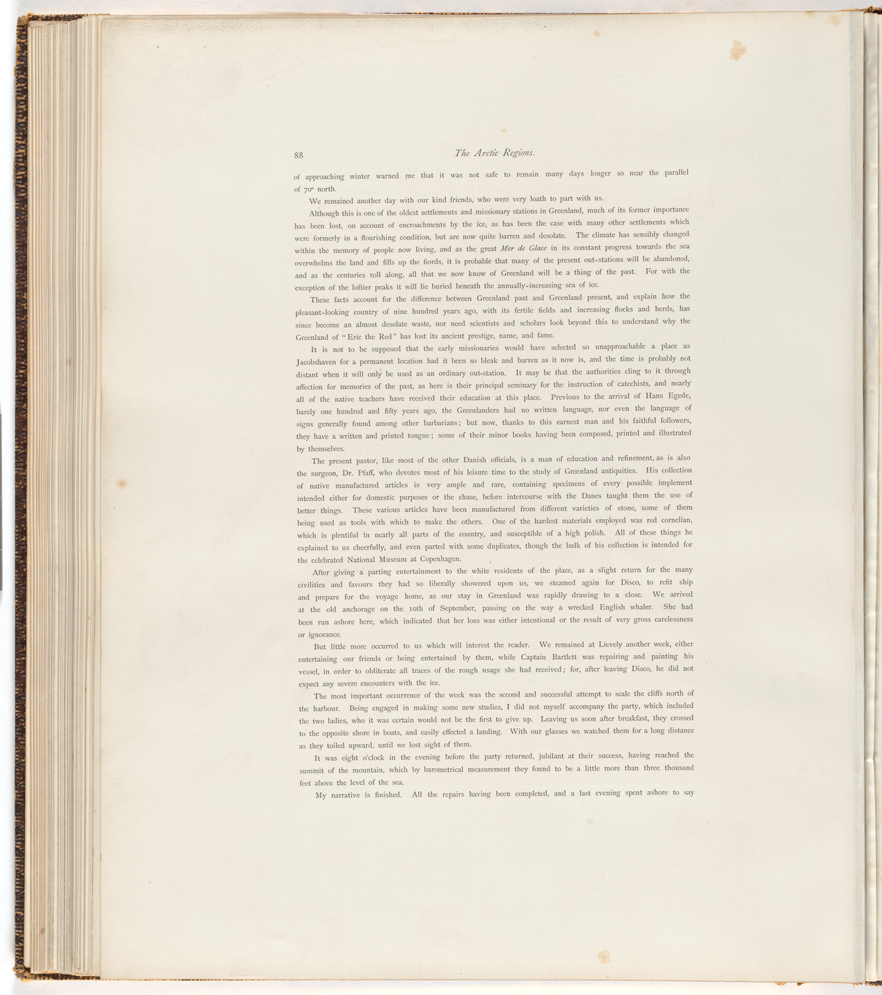 George P. Critcherson, John L. Dunmore, William Bradford. The Arctic Regions. 1869