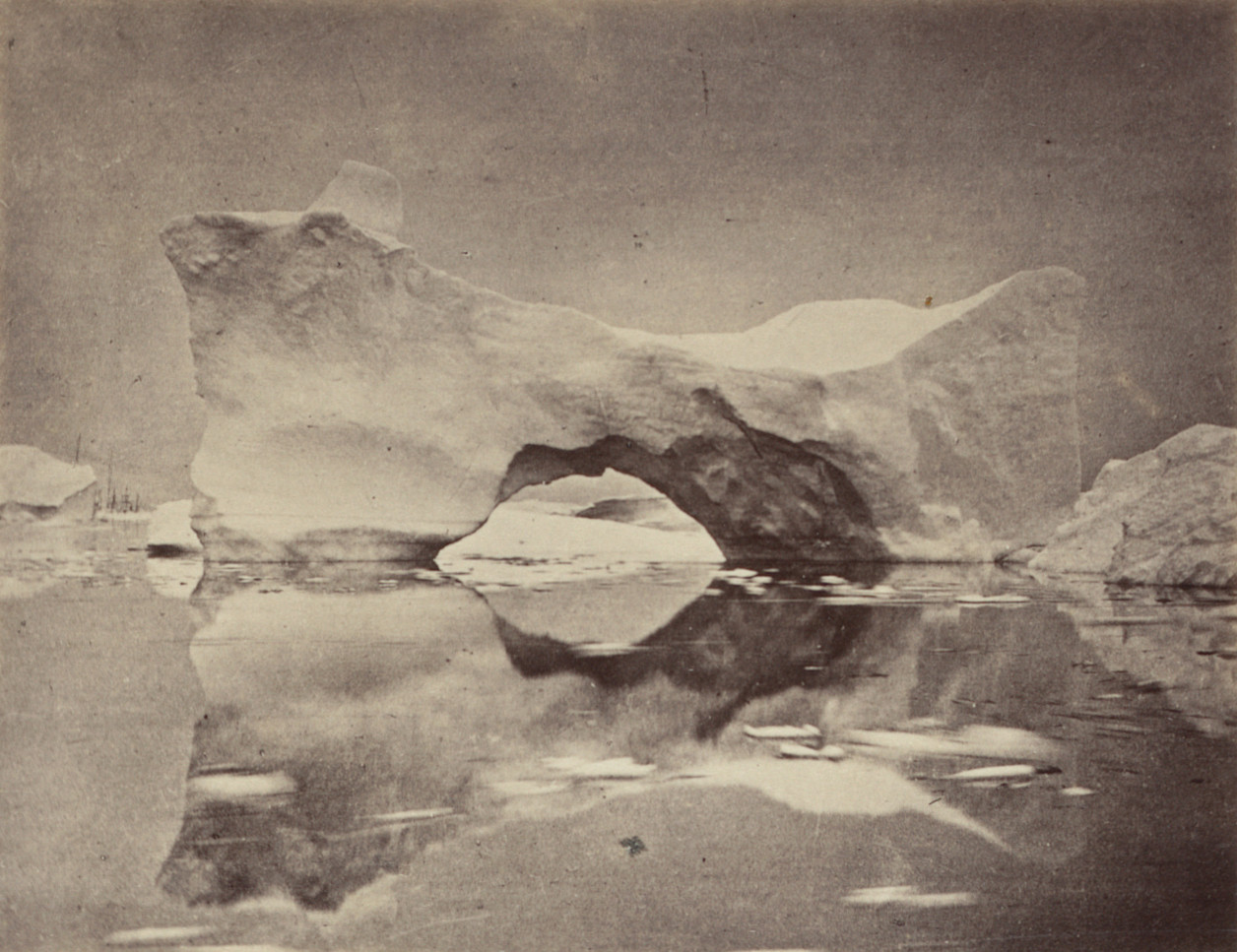 George P. Critcherson, John L. Dunmore, William Bradford. "Scene in connection with view no. 93, taken when among the bergs". 1869