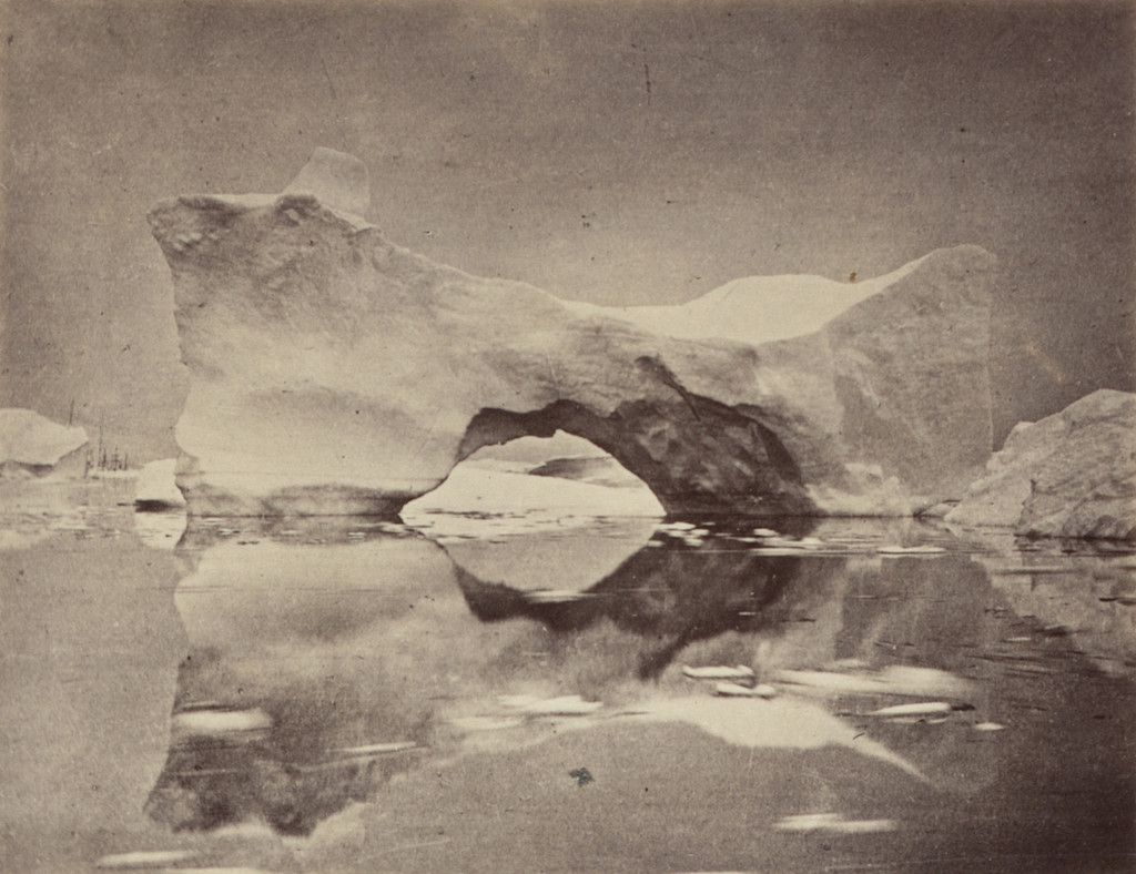 "Scene in connection with view no. 93, taken when among the bergs"