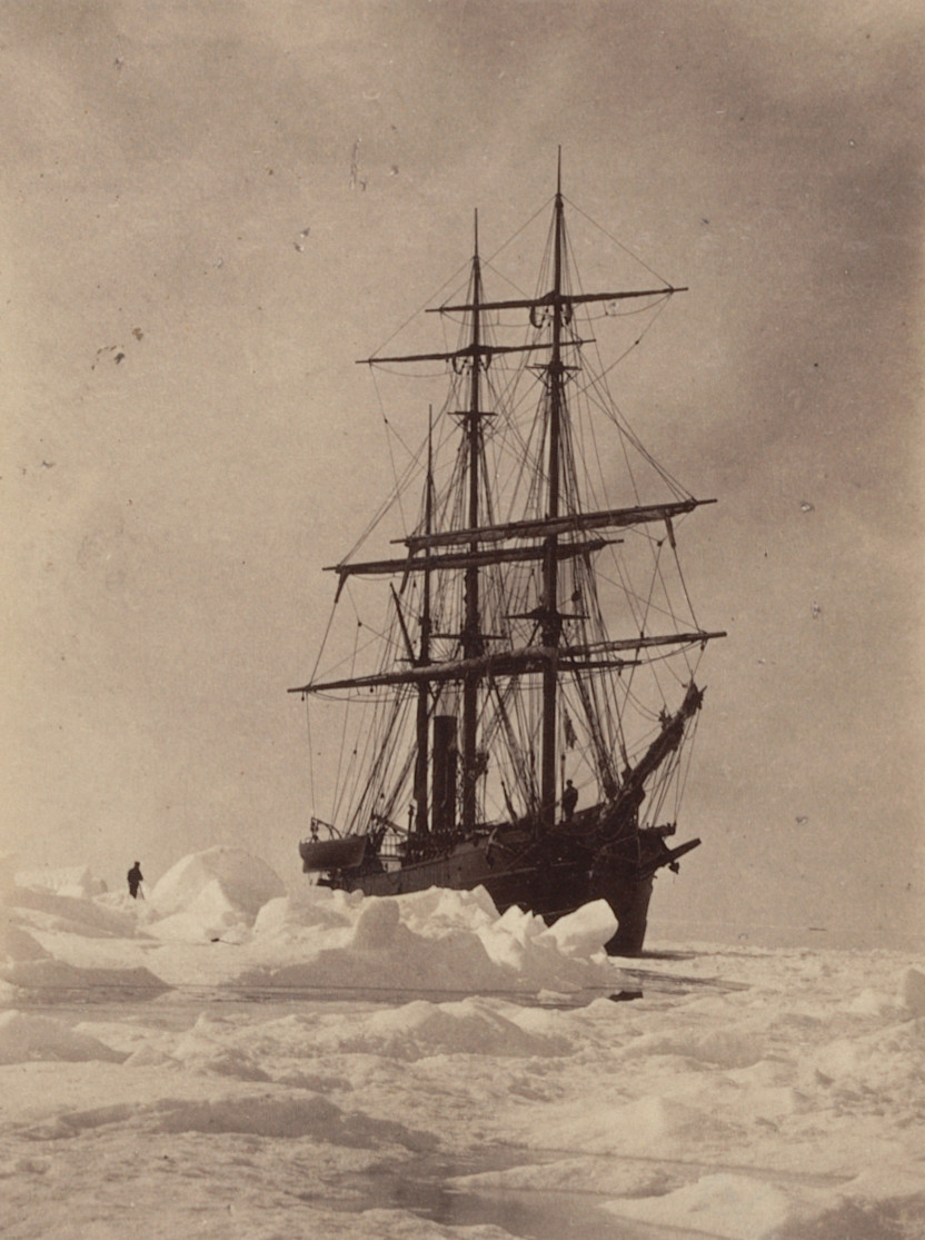 George P. Critcherson, John L. Dunmore, William Bradford. "Where we patiently waited and quietly hoped for the ice to open"