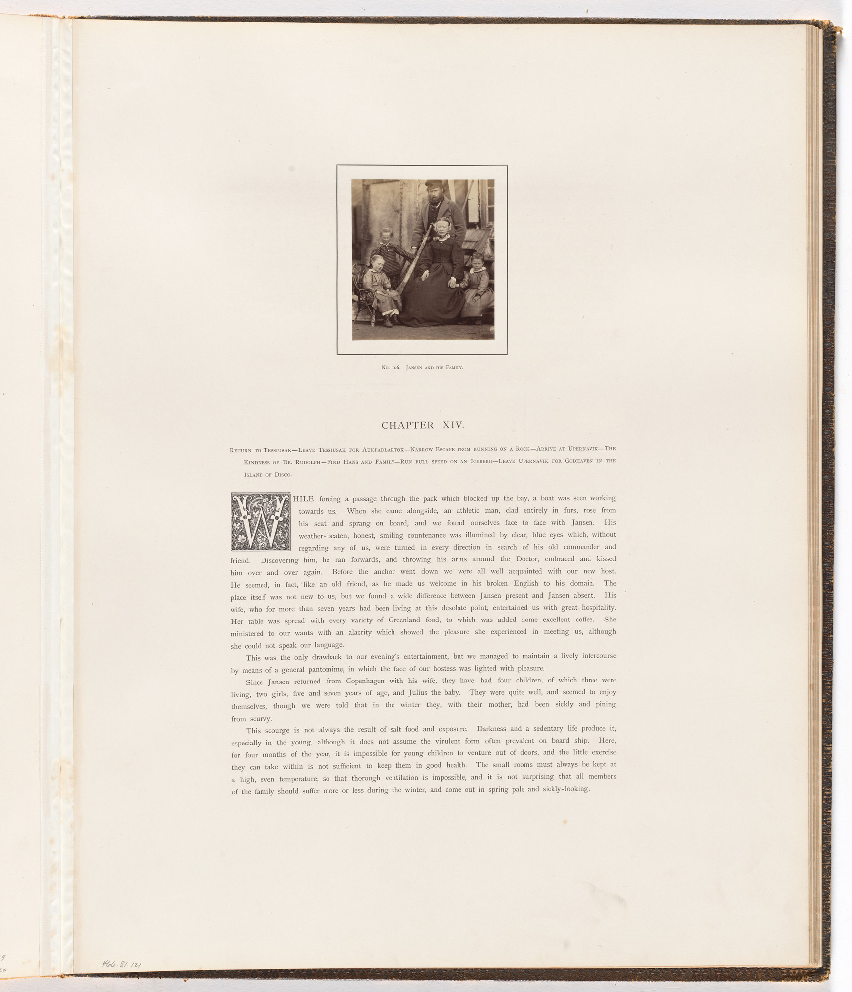 George P. Critcherson, John L. Dunmore, William Bradford. "Jansen and his family"