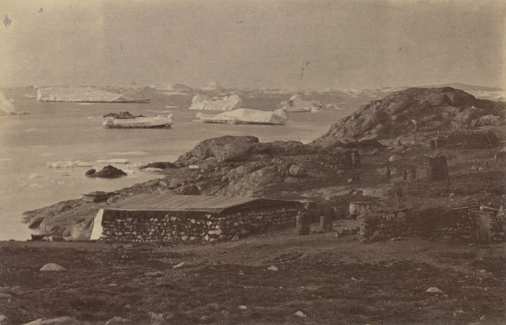 "View from Upernavik looking into Baffin's Bay"