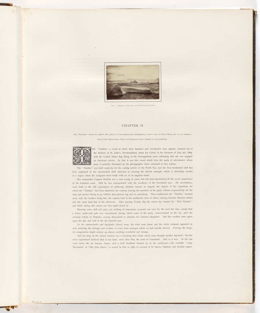 "Icebergs Passed near the Newfoundland Coast"