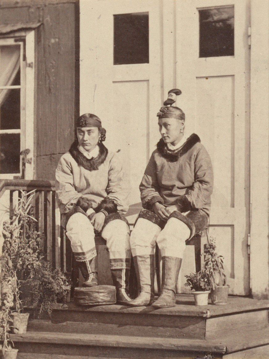 George P. Critcherson, John L. Dunmore, William Bradford. "Sophy and her sister, Marea"