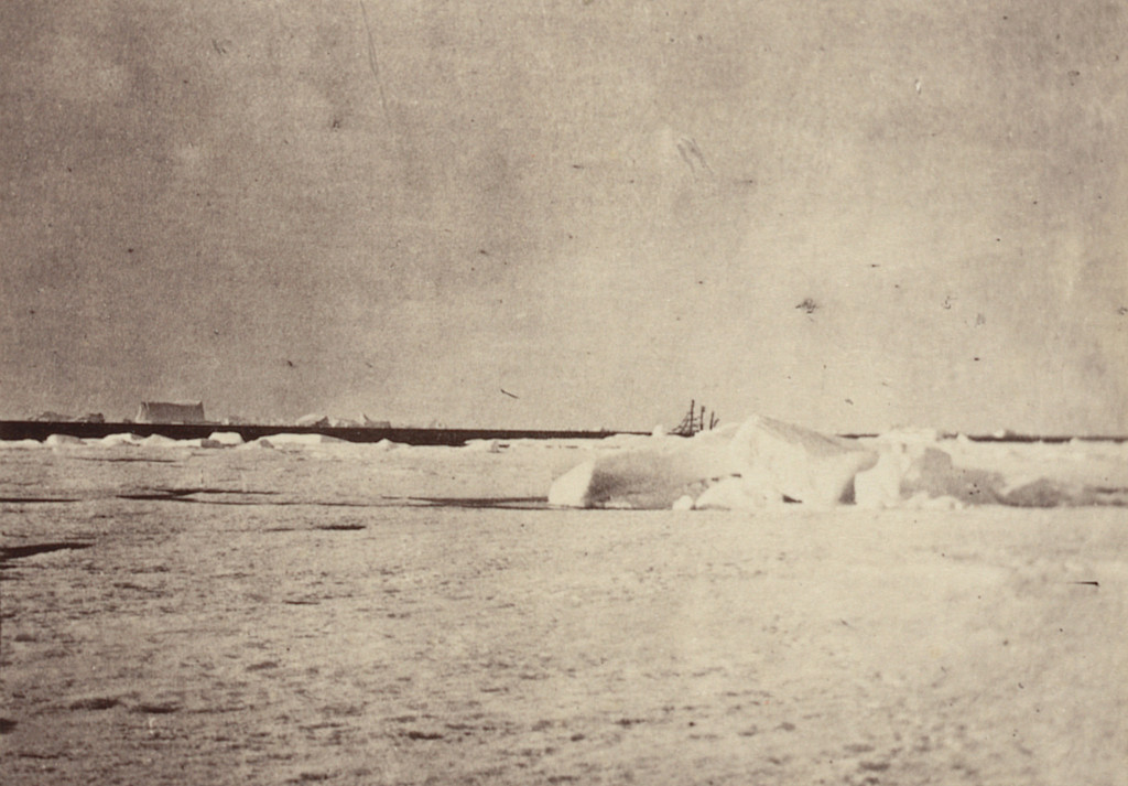 "Scene in Melville Bay, ice pack in August"
