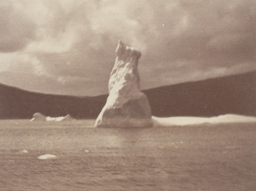 George P. Critcherson, John L. Dunmore, William Bradford. "An iceberg about one hundred feet high"