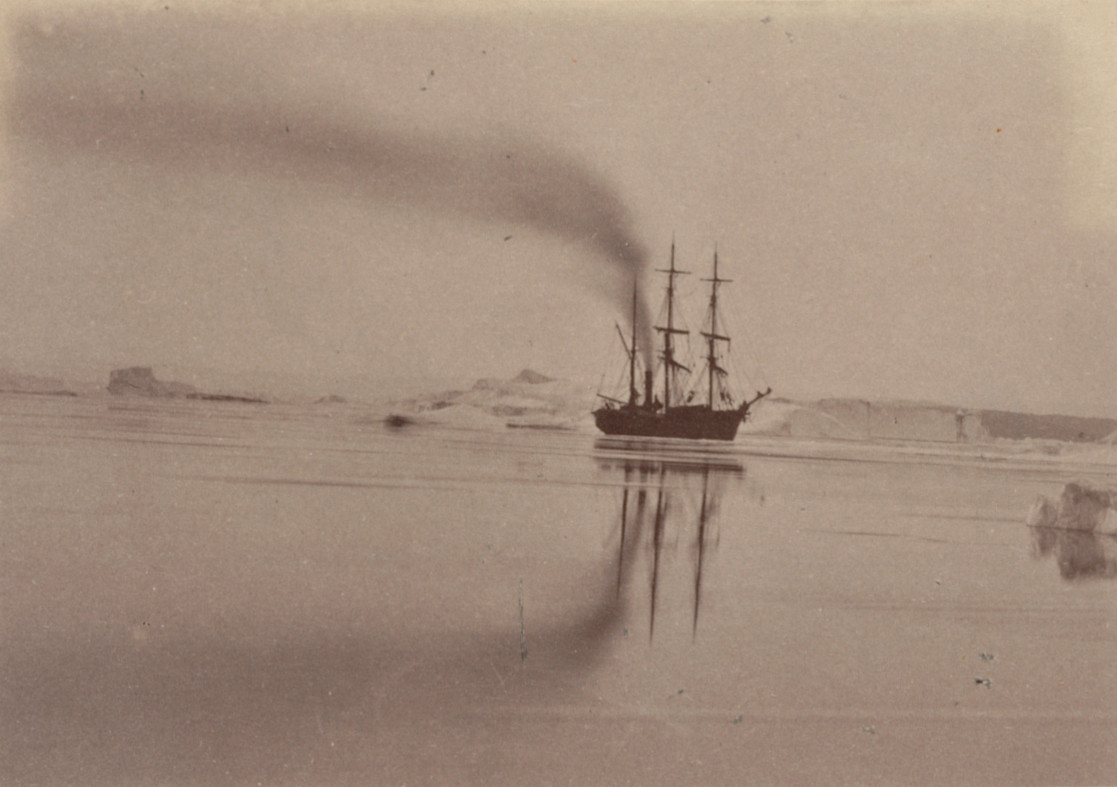 George P. Critcherson, John L. Dunmore, William Bradford. "The "panther" passing up the coast under the midnight sun"