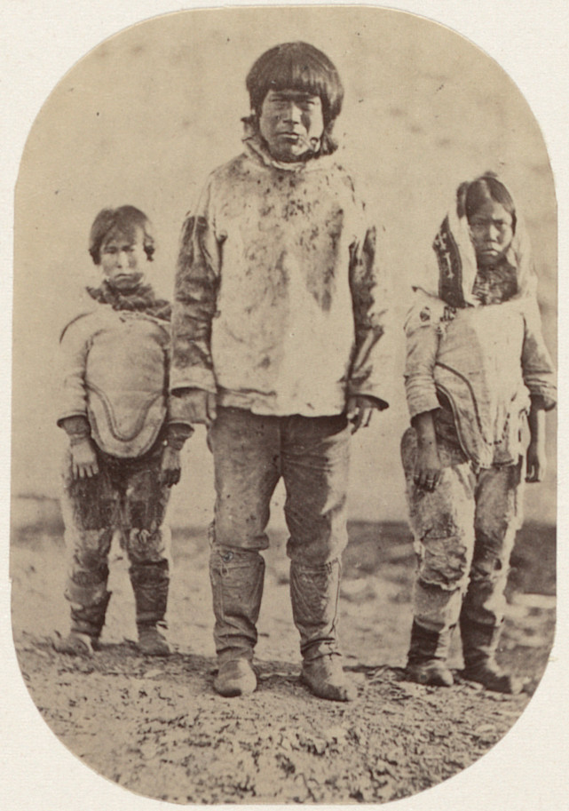 George P. Critcherson, John L. Dunmore, William Bradford. "Some of the intelligent inhabitants, man, boy, and girl"