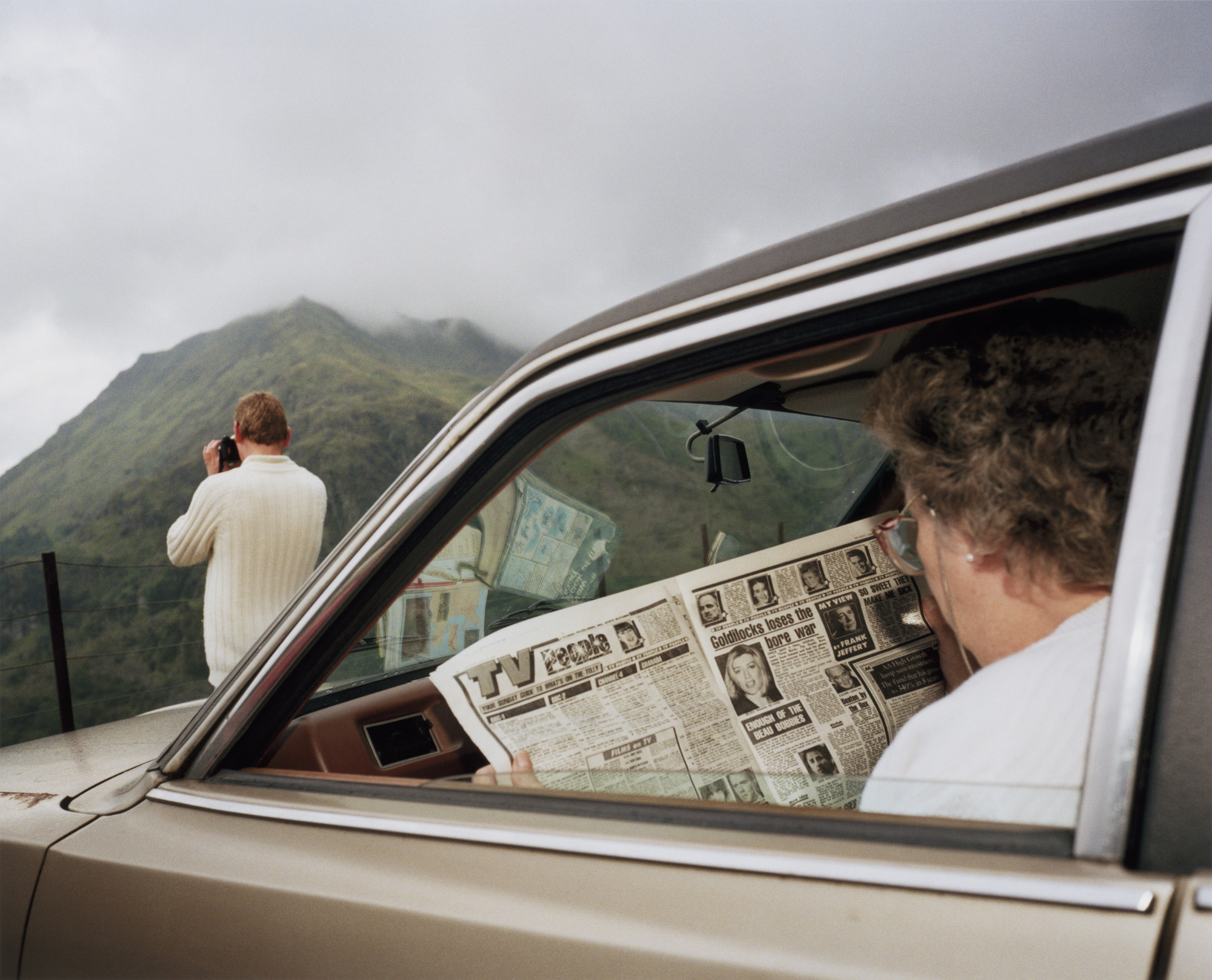 Martin Parr. Snowdonia, Wales