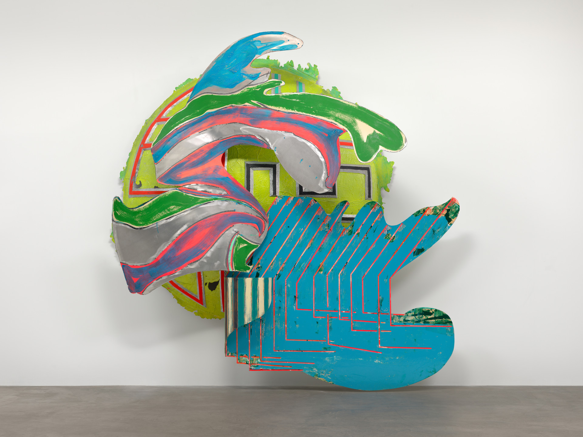 Frank Stella. The Wheelbarrow (B #3, 2X). 1988 | MoMA