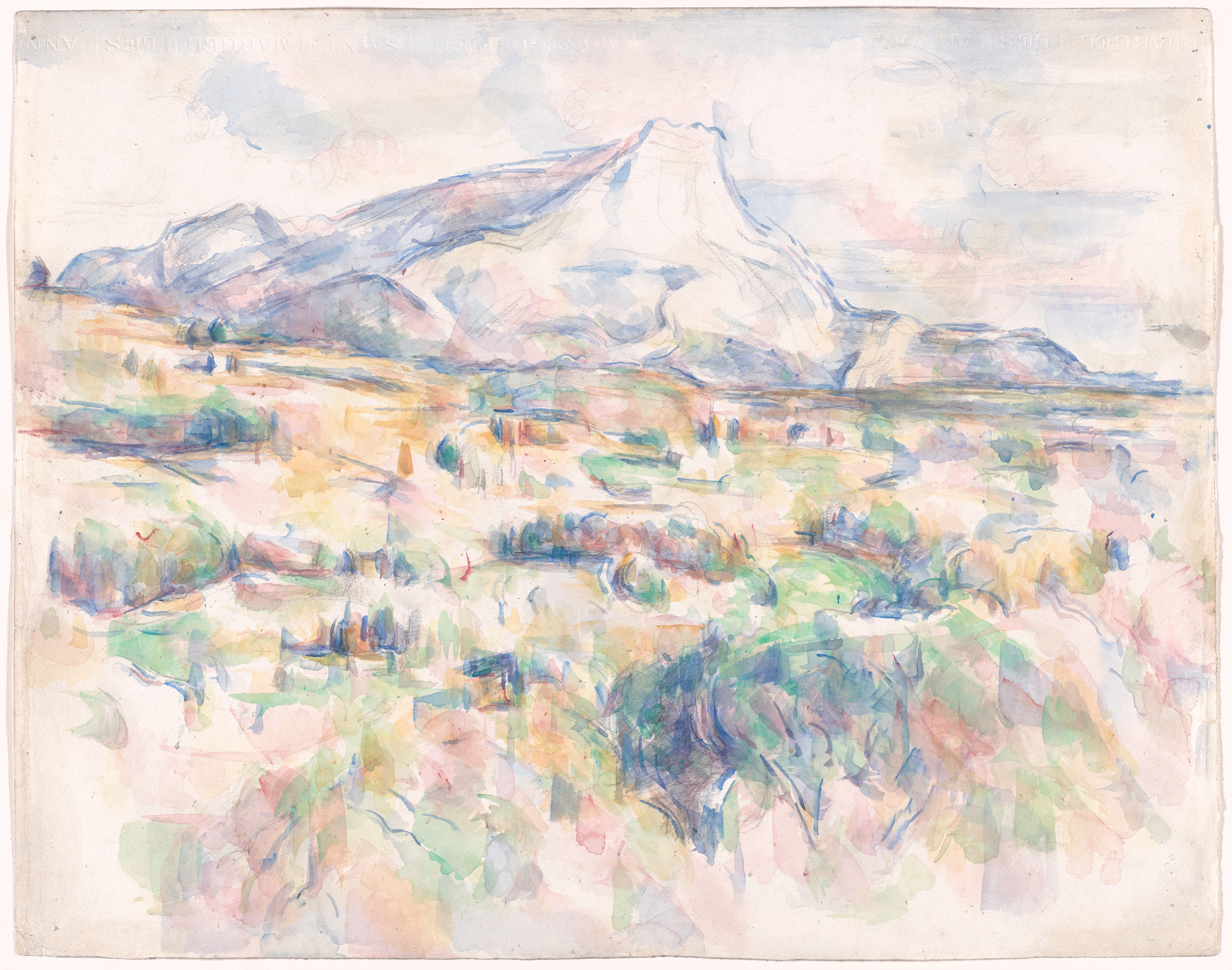 Paul Cézanne. Mont Sainte-Victoire. 1902–06 | MoMA