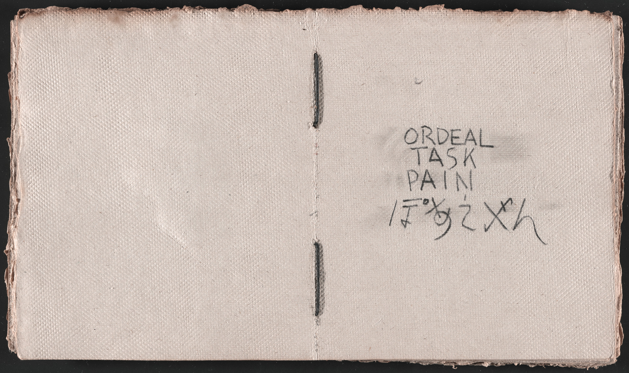Steven Parrino. VLADTHEIMPALERWASRESTOREDTOPOWERBYSTPEHENTHEGREAT15THCENT. 1983