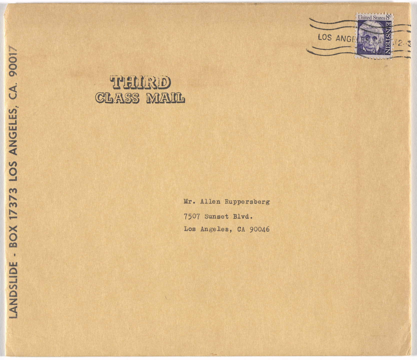 William Leavitt, Bas Jan Ader. Landslide, no. 5. 1970