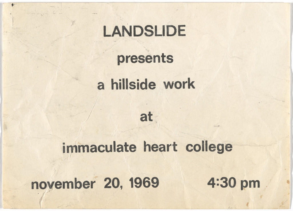 Announcement for Hillside