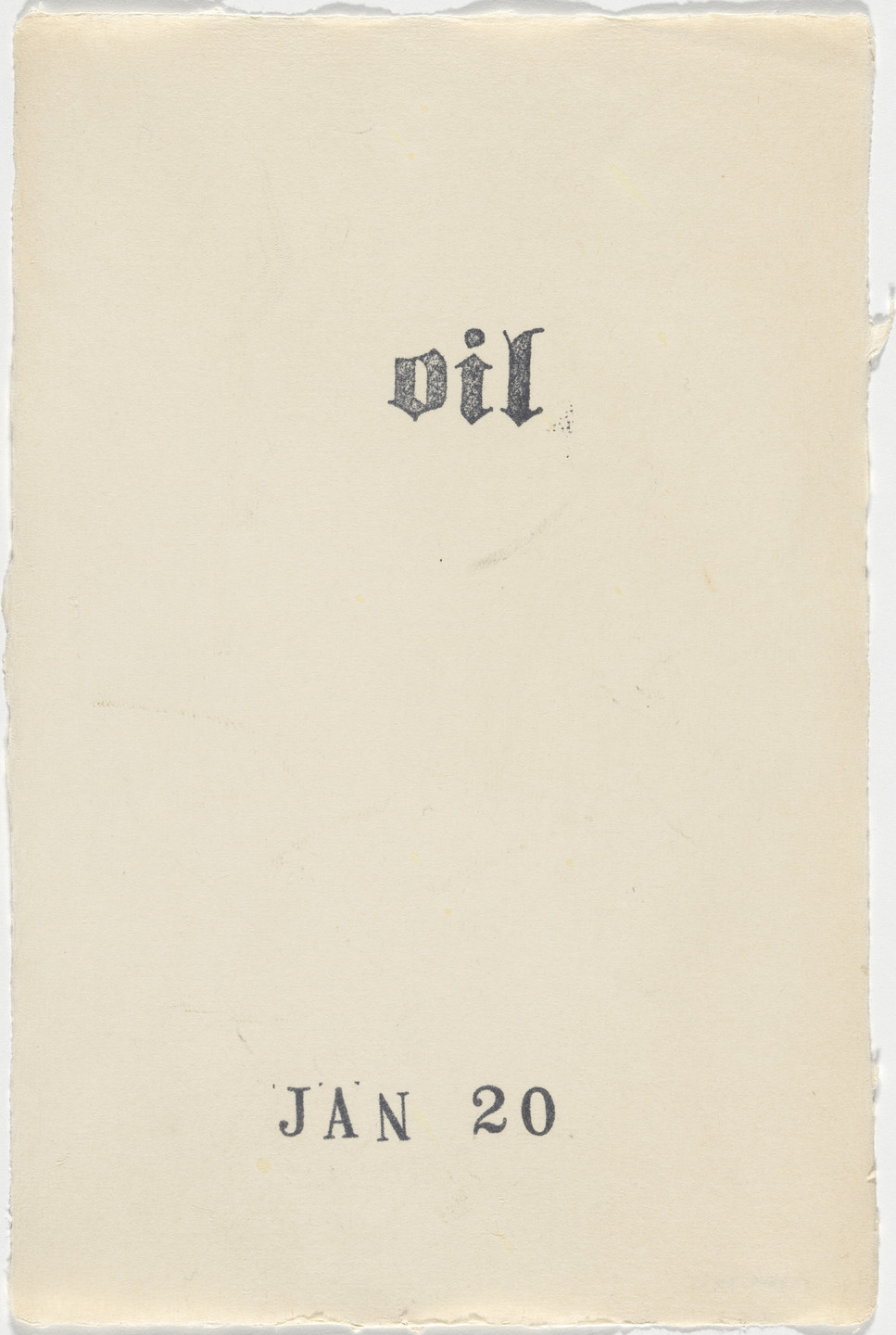 Kiki Smith. Untitled (Book of Hours). 1986–2003