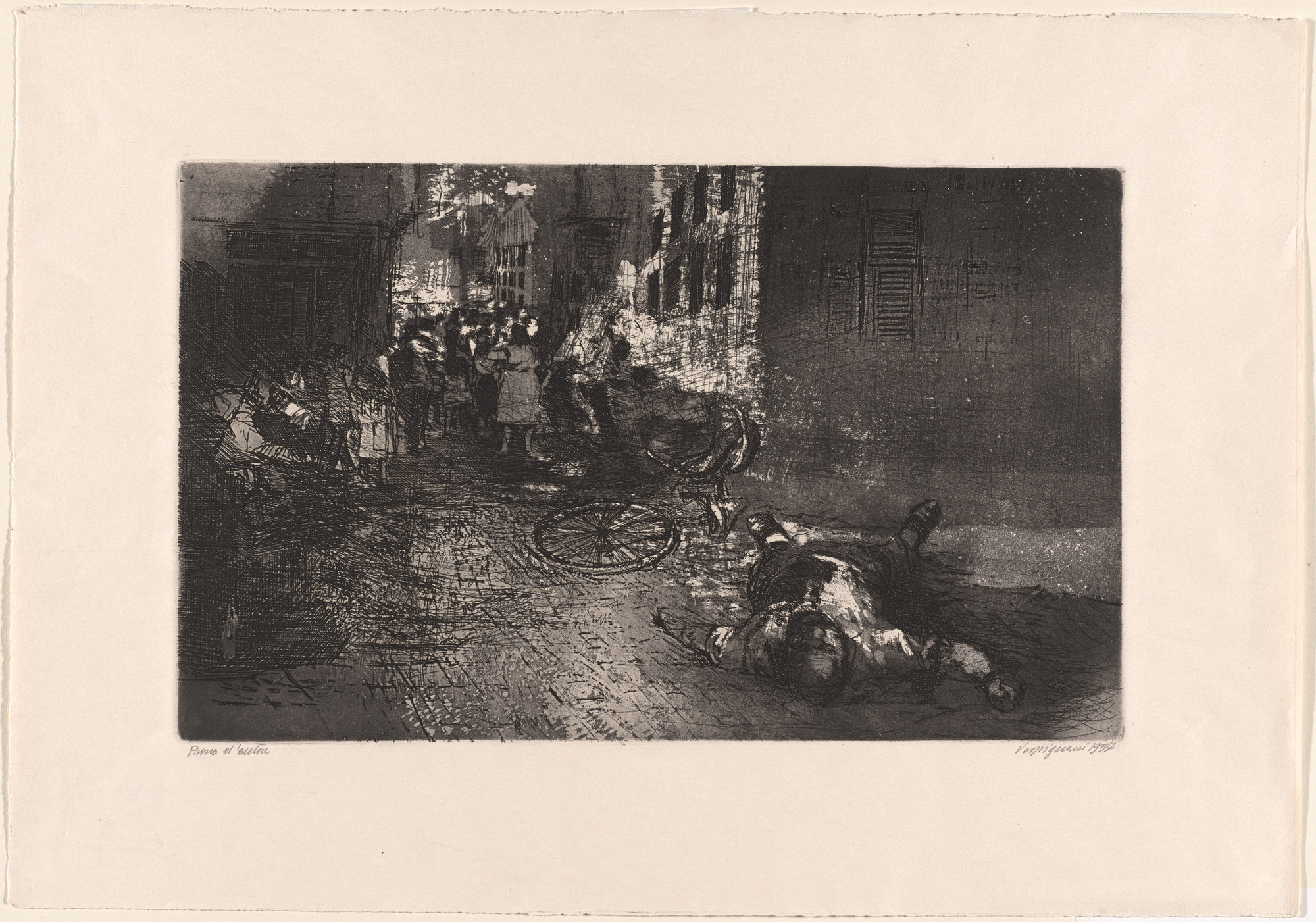 Renzo Vespignani. Old Accident. 1957