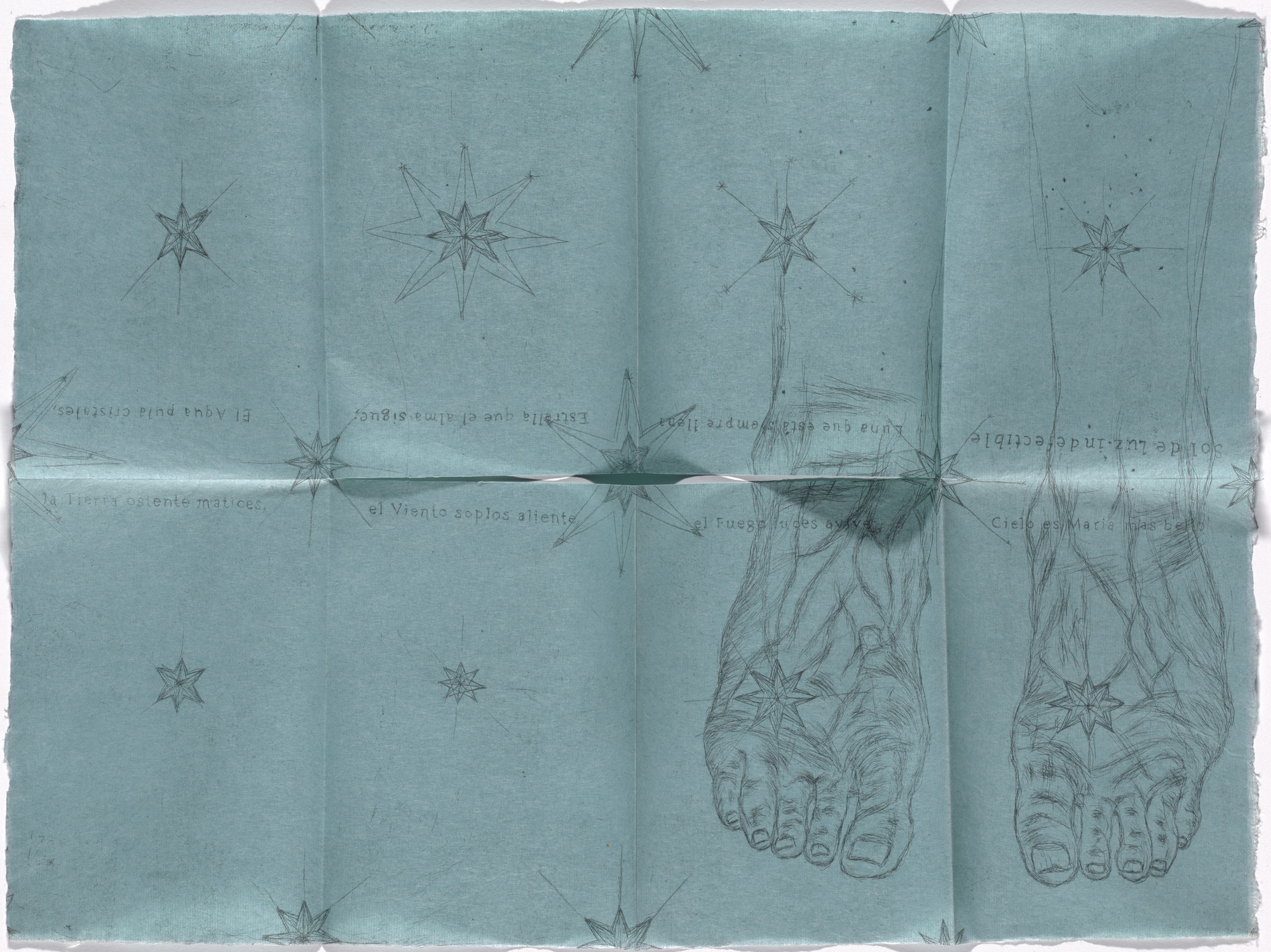 Kiki Smith. The Blue Feet. 2003 | MoMA