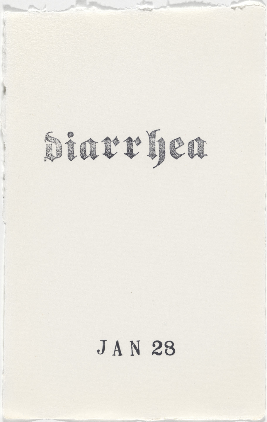 Kiki Smith. Untitled (Book of Hours). 1986–2003