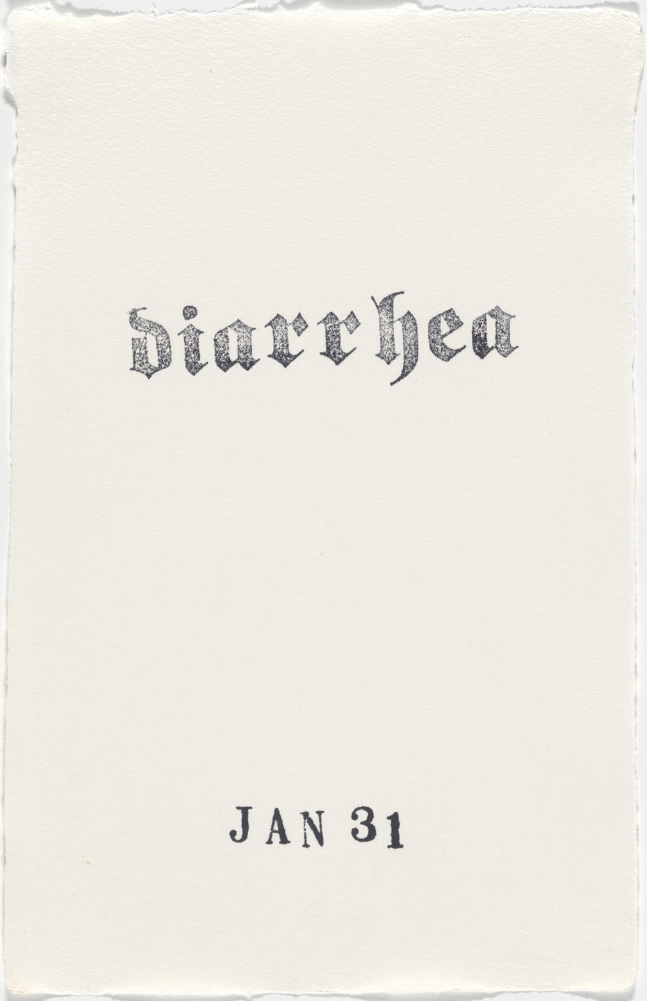Kiki Smith. Untitled (Book of Hours). 1986–2003