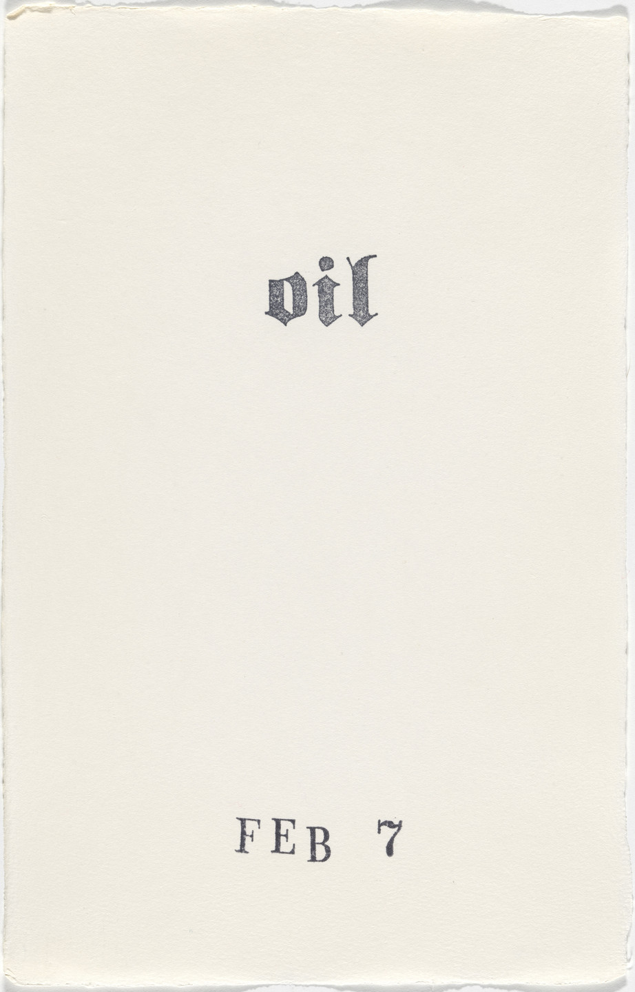 Kiki Smith. Untitled (Book of Hours). 1986–2003